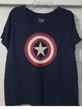 Made to Order Disney Marvel Captain America Tee